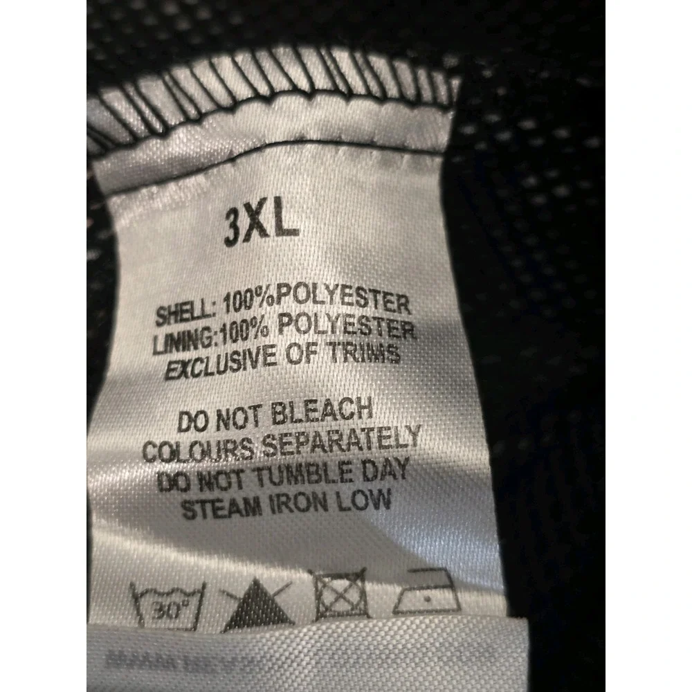 Reason Men's Windbreaker Size 3XL Jacket  New With Tag XO TEDDY ANORAk Sku89
